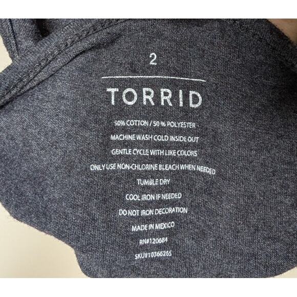 TORRID Love Drip Tank Top Racerback Plus Size 2x - Picture 4 of 4